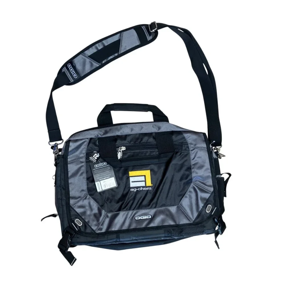 New OGIO Corporate City Corp Messenger Laptop Computer Bag 711207 Petrol Ag-Chem